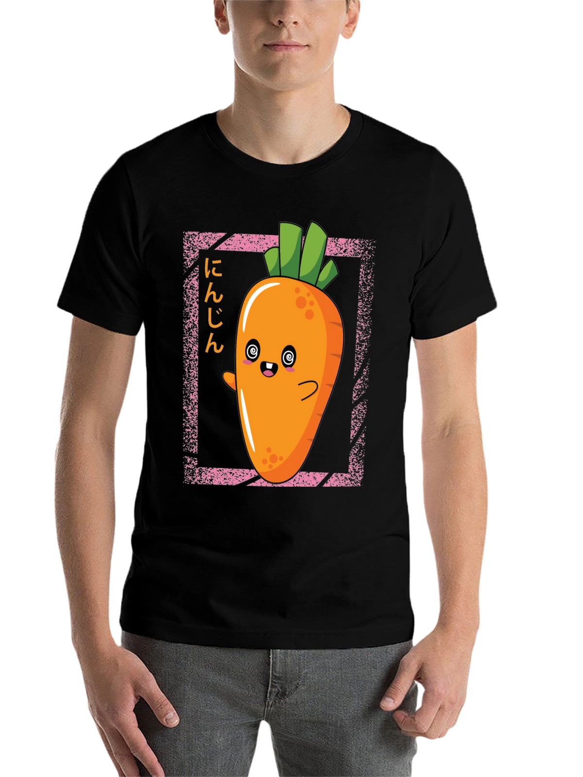 Kawaii Carrot T-Shirt - Anime Style