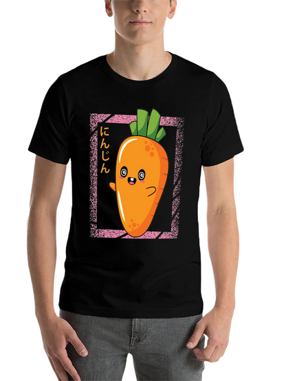 Kawaii Carrot T-Shirt - Anime Style