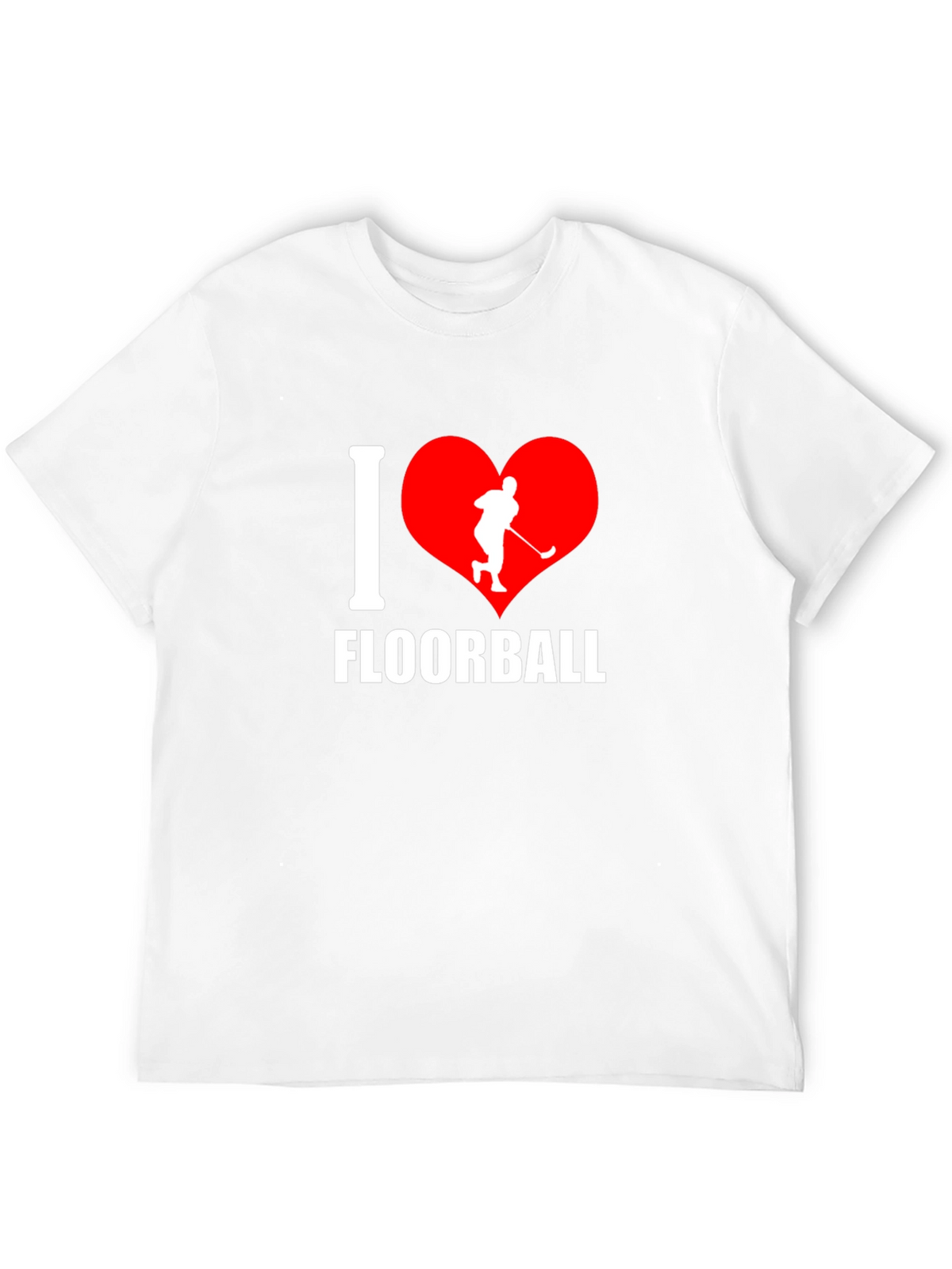 I Love Floorball Graphic T-Shirt