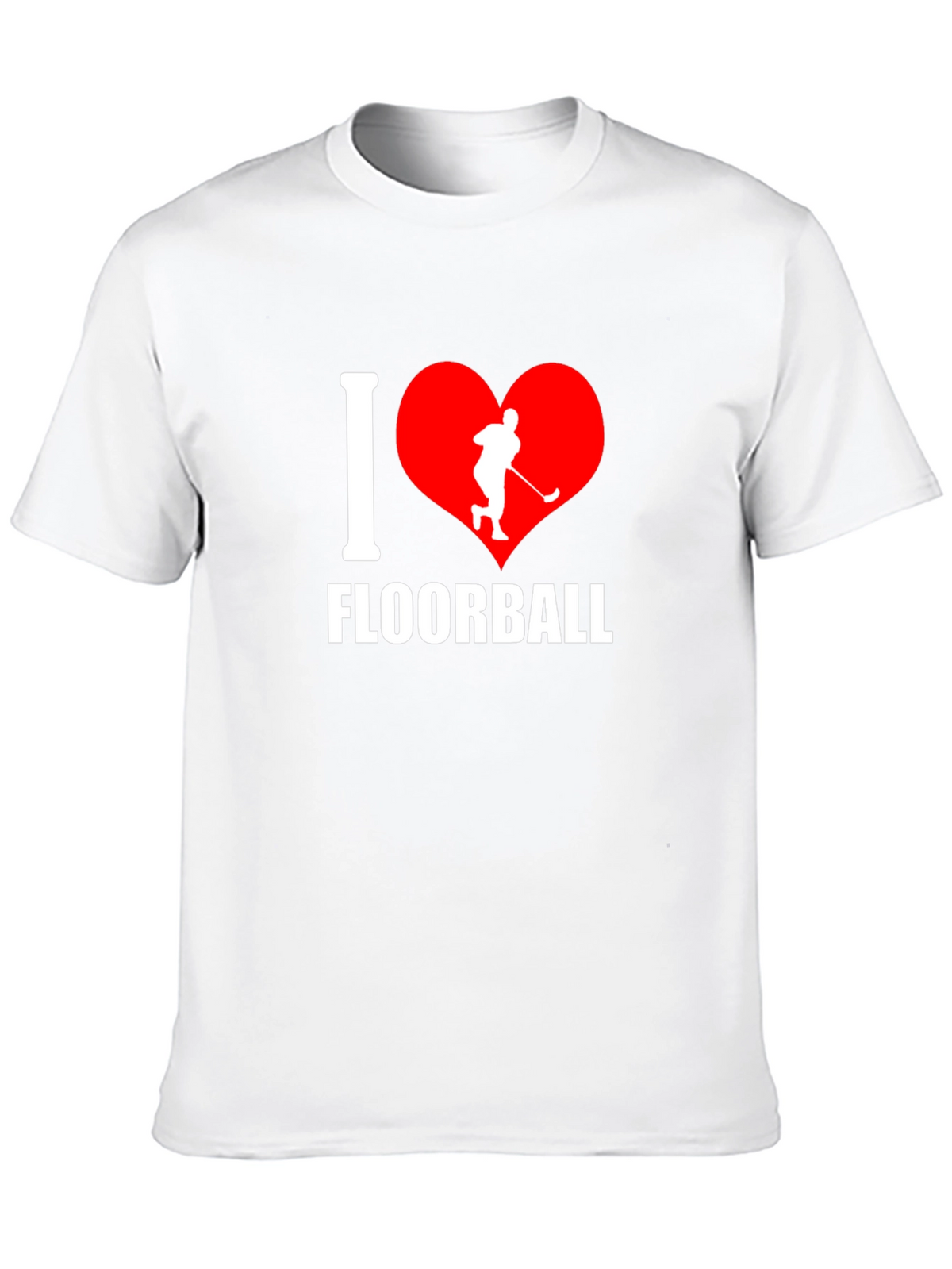 I Love Floorball Graphic T-Shirt