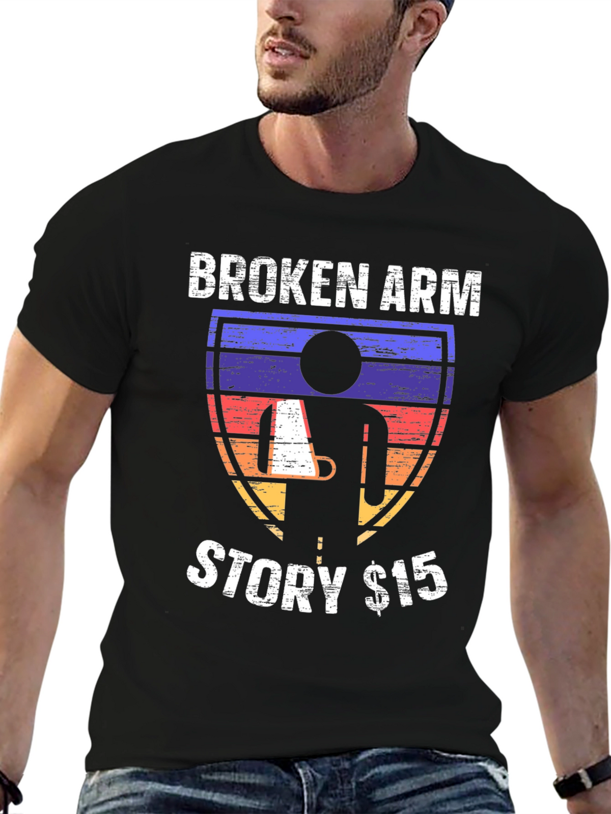 Broken Arm Story Graphic Tee