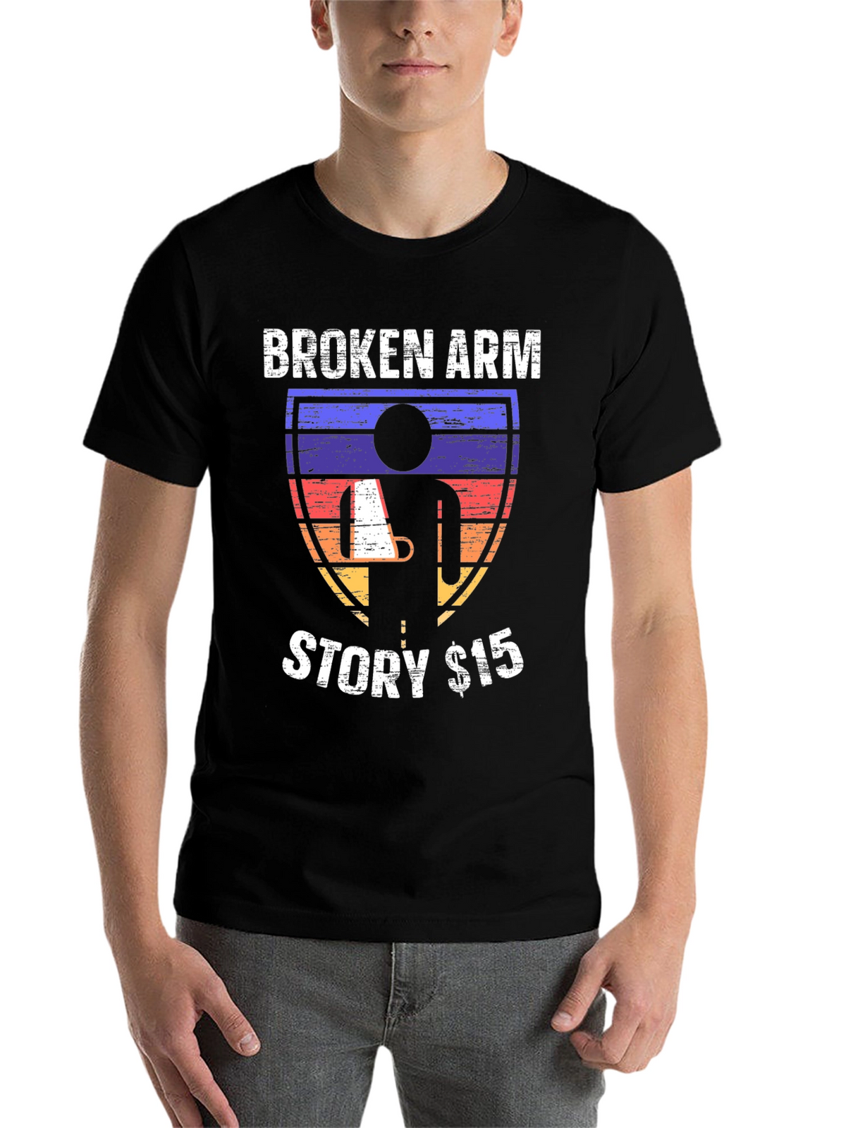 Broken Arm Story Graphic Tee