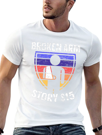 Broken Arm Story Graphic Tee