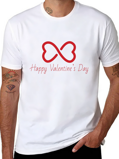 Happy Valentines Day Infinity Heart T-Shirt