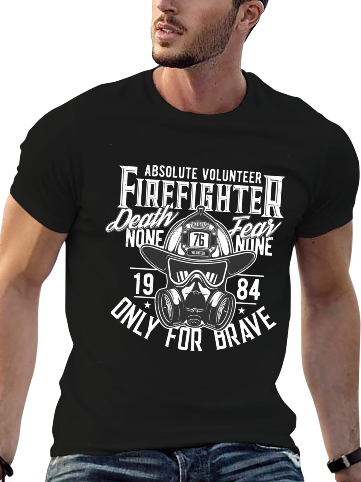 Firefighter Volunteer Graphic Tee