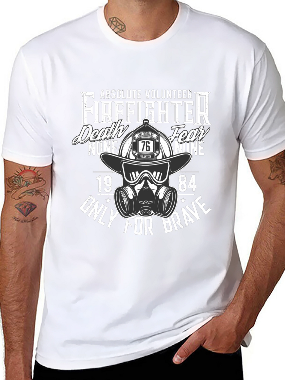 Firefighter Volunteer Graphic Tee