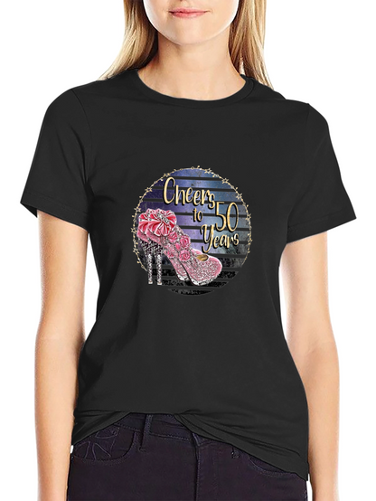 Cheers to 50 Years Graphic T-Shirt