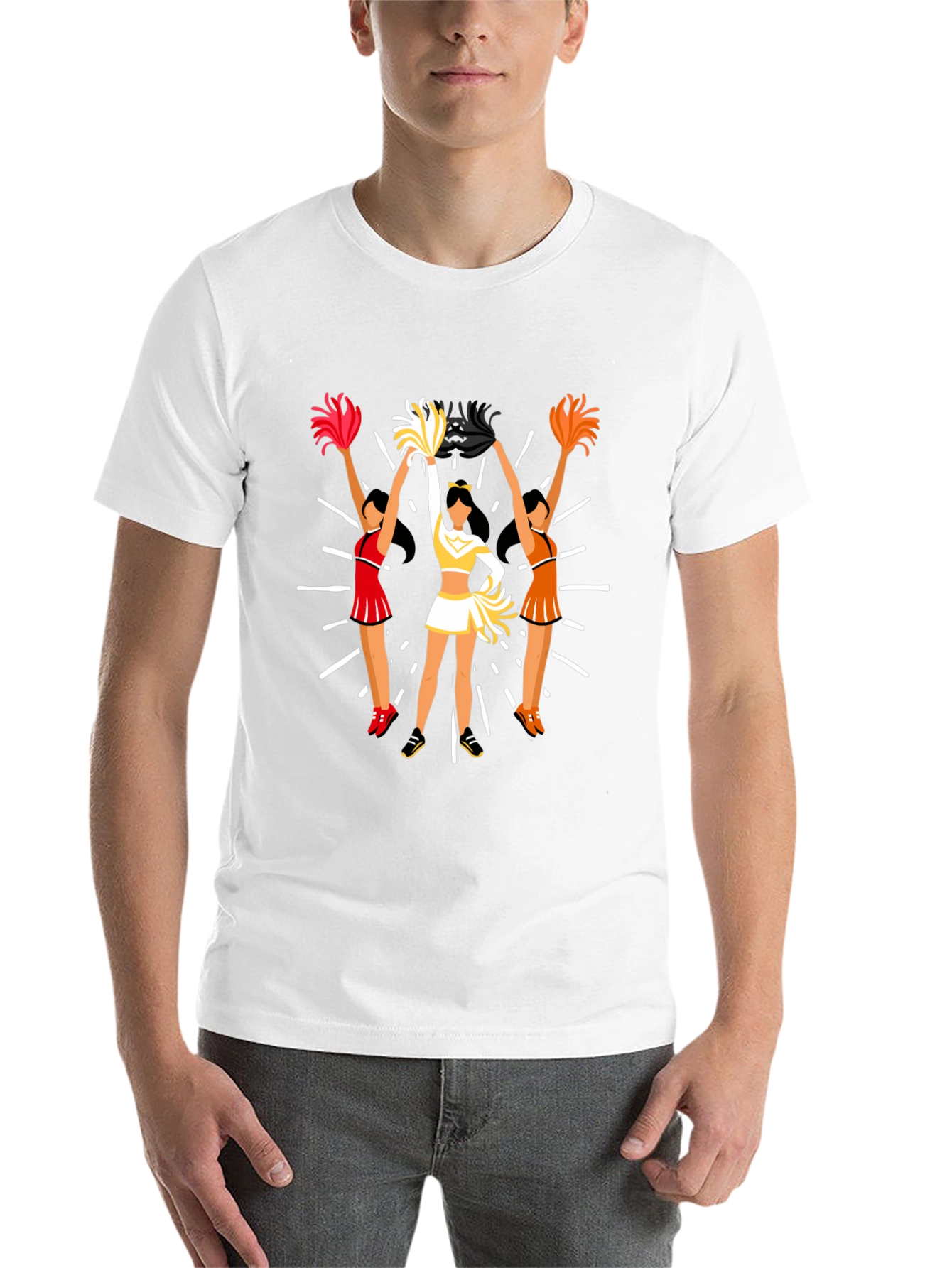 Cheerleader Graphic T-Shirt