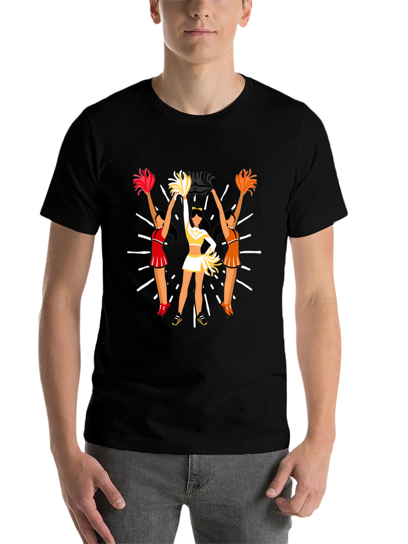 Cheerleader Graphic T-Shirt