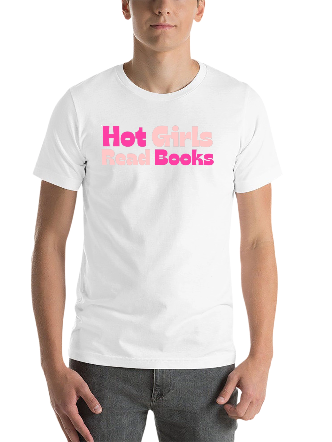 Hot Girls Read Books T-Shirt - Stylish Graphic Tee