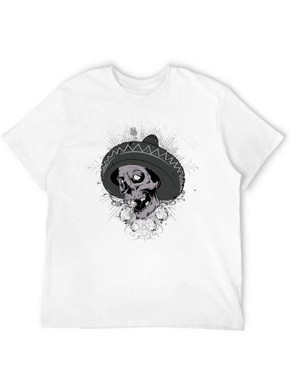 Adios Bitchachos Skull Sombrero T-Shirt