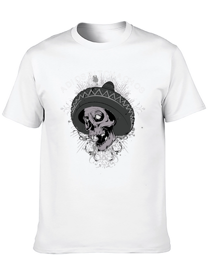 Adios Bitchachos Skull Sombrero T-Shirt