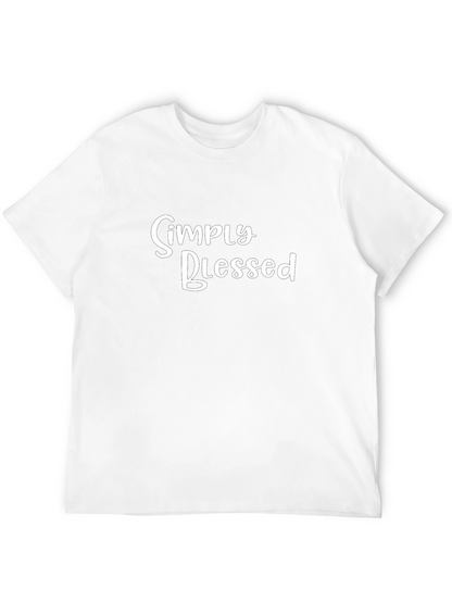 Simply Blessed Black Tee