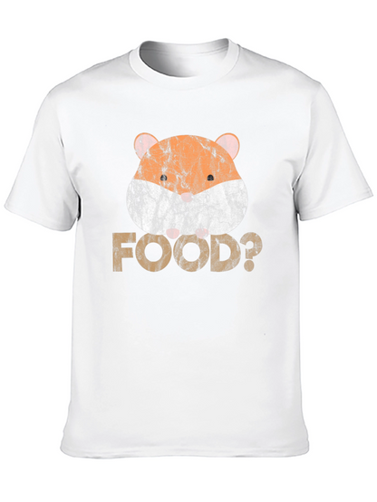 Hamster FOOD? Graphic Tee - Funny Pet Lover T-Shirt
