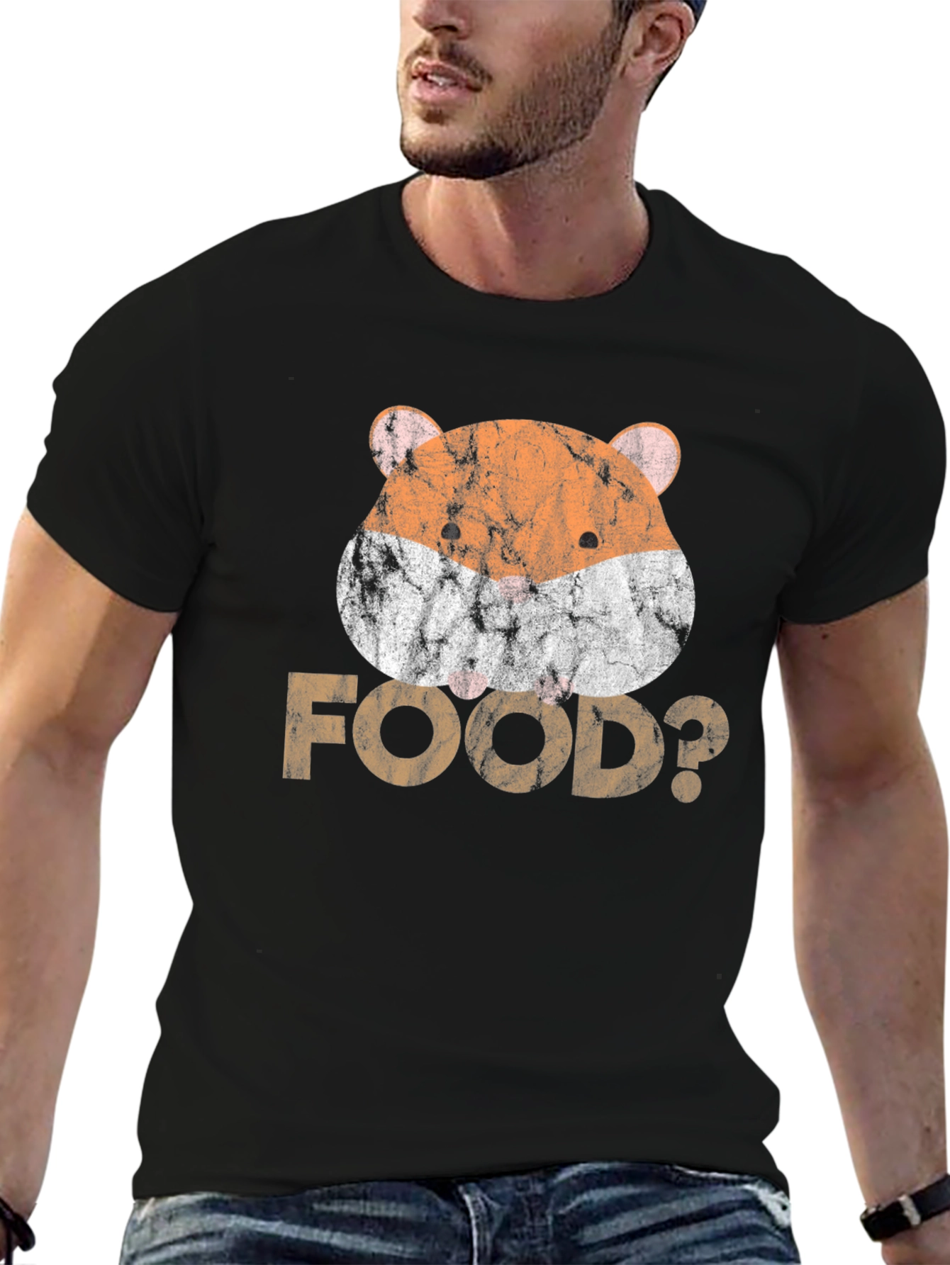 Hamster FOOD? Graphic Tee - Funny Pet Lover T-Shirt