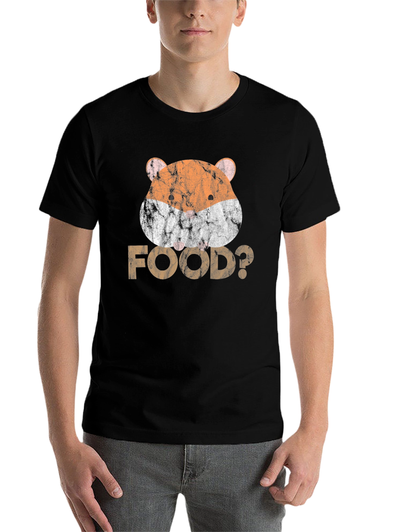 Hamster FOOD? Graphic Tee - Funny Pet Lover T-Shirt