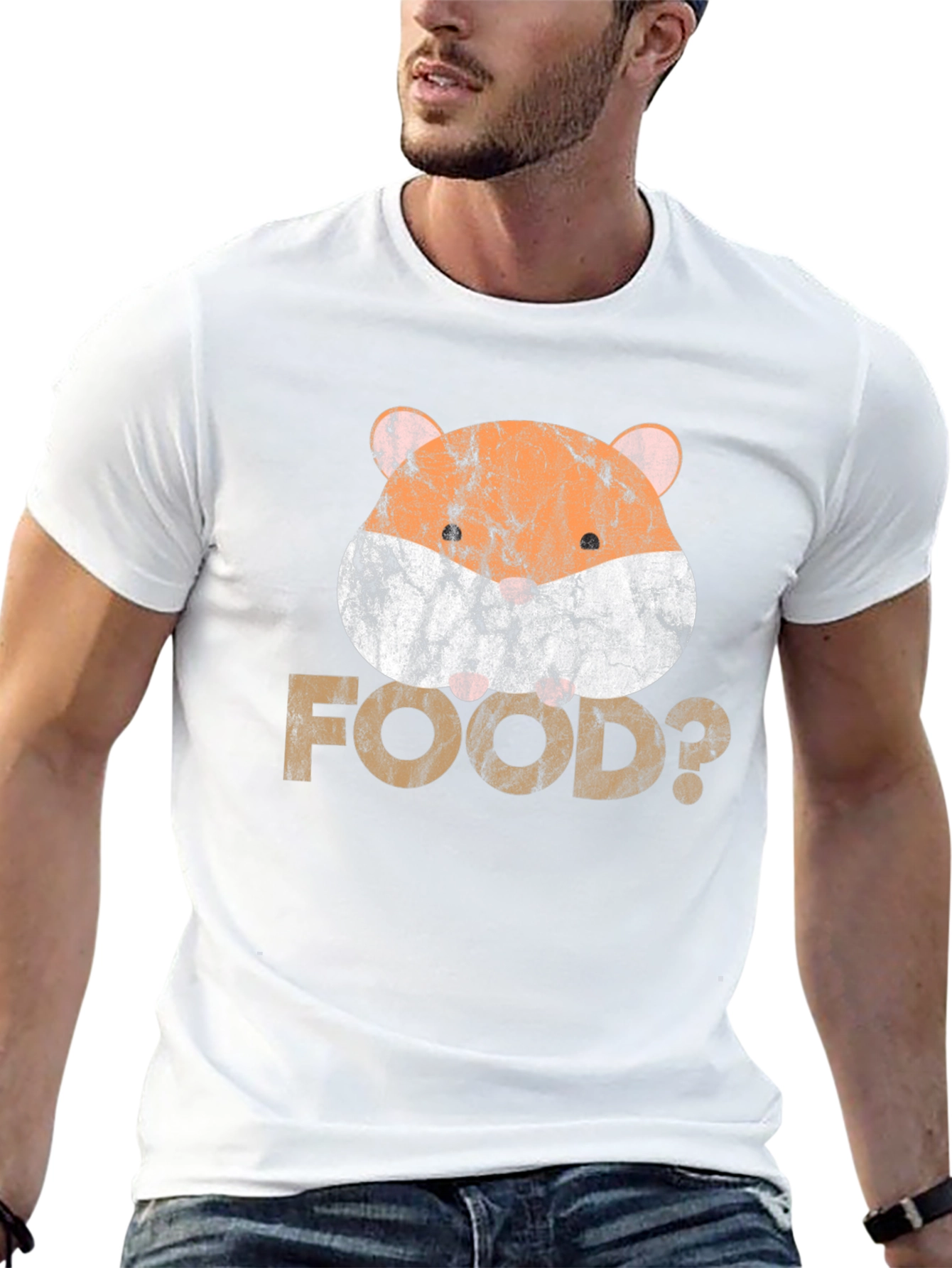 Hamster FOOD? Graphic Tee - Funny Pet Lover T-Shirt