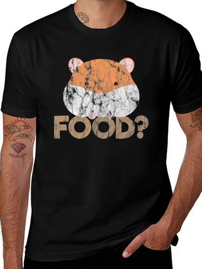 Hamster FOOD? Graphic Tee - Funny Pet Lover T-Shirt