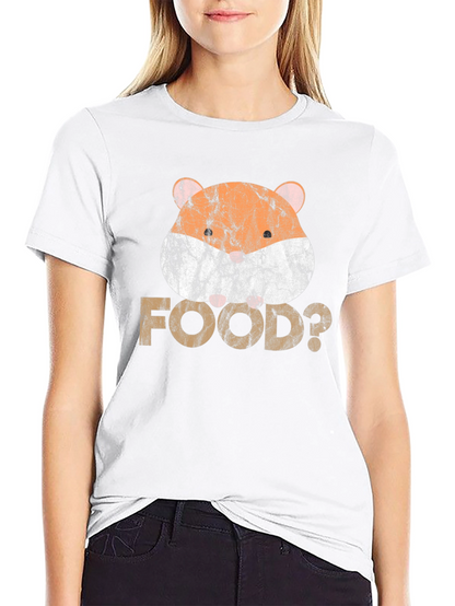 Hamster FOOD? Graphic Tee - Funny Pet Lover T-Shirt