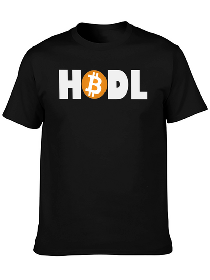 HODL Bitcoin T-Shirt - Crypto Investor Tee