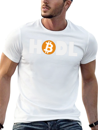 HODL Bitcoin T-Shirt - Crypto Investor Tee