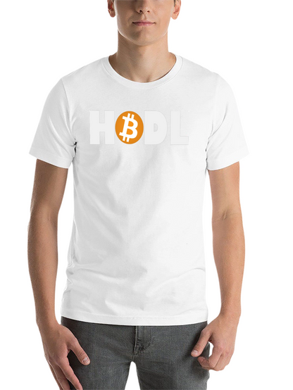HODL Bitcoin T-Shirt - Crypto Investor Tee