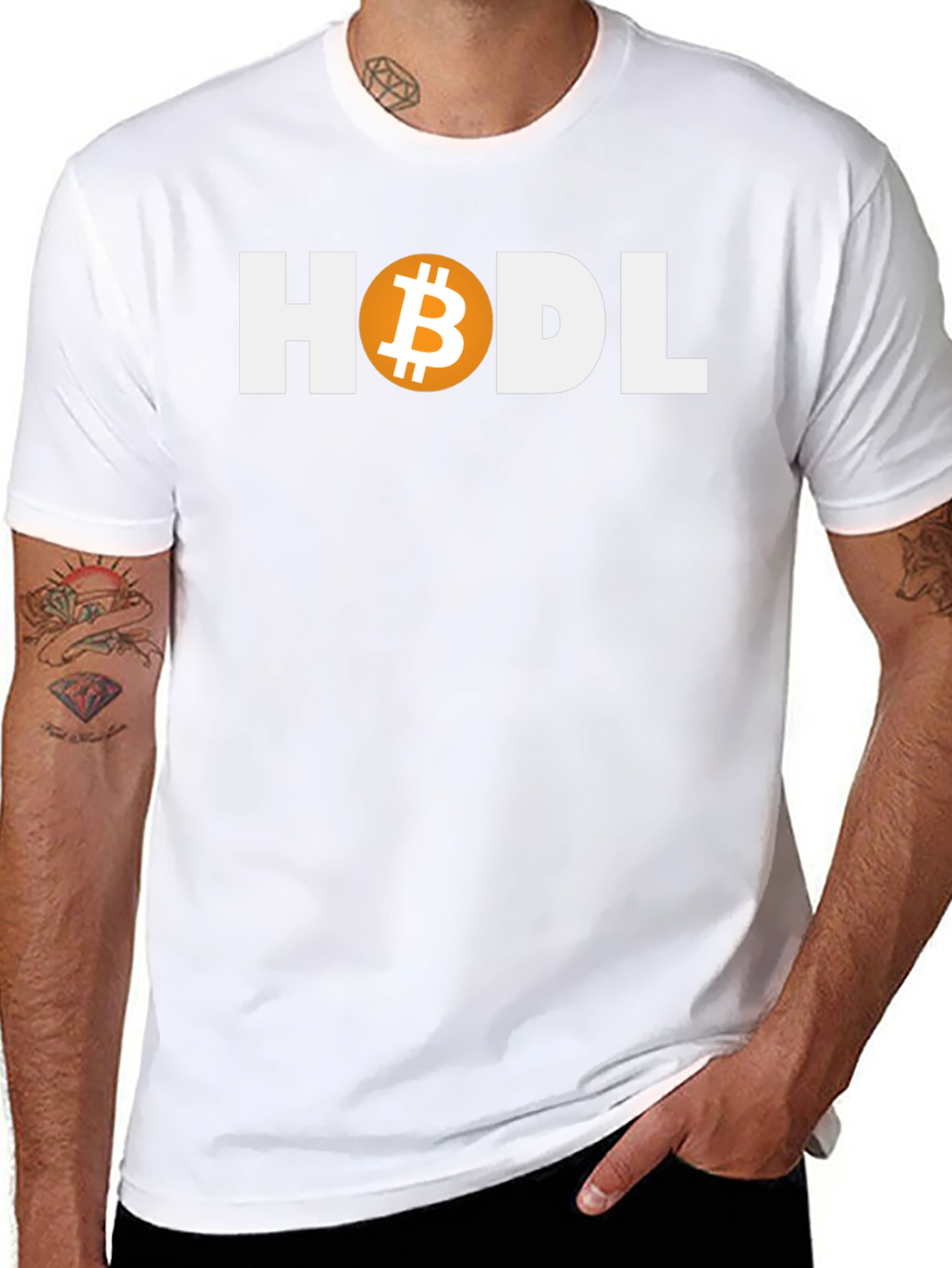 HODL Bitcoin T-Shirt - Crypto Investor Tee