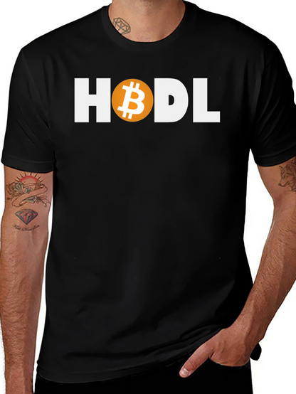 HODL Bitcoin T-Shirt - Crypto Investor Tee