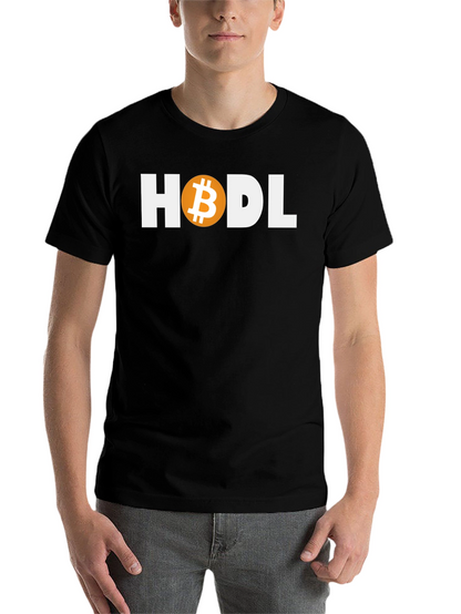 HODL Bitcoin T-Shirt - Crypto Investor Tee