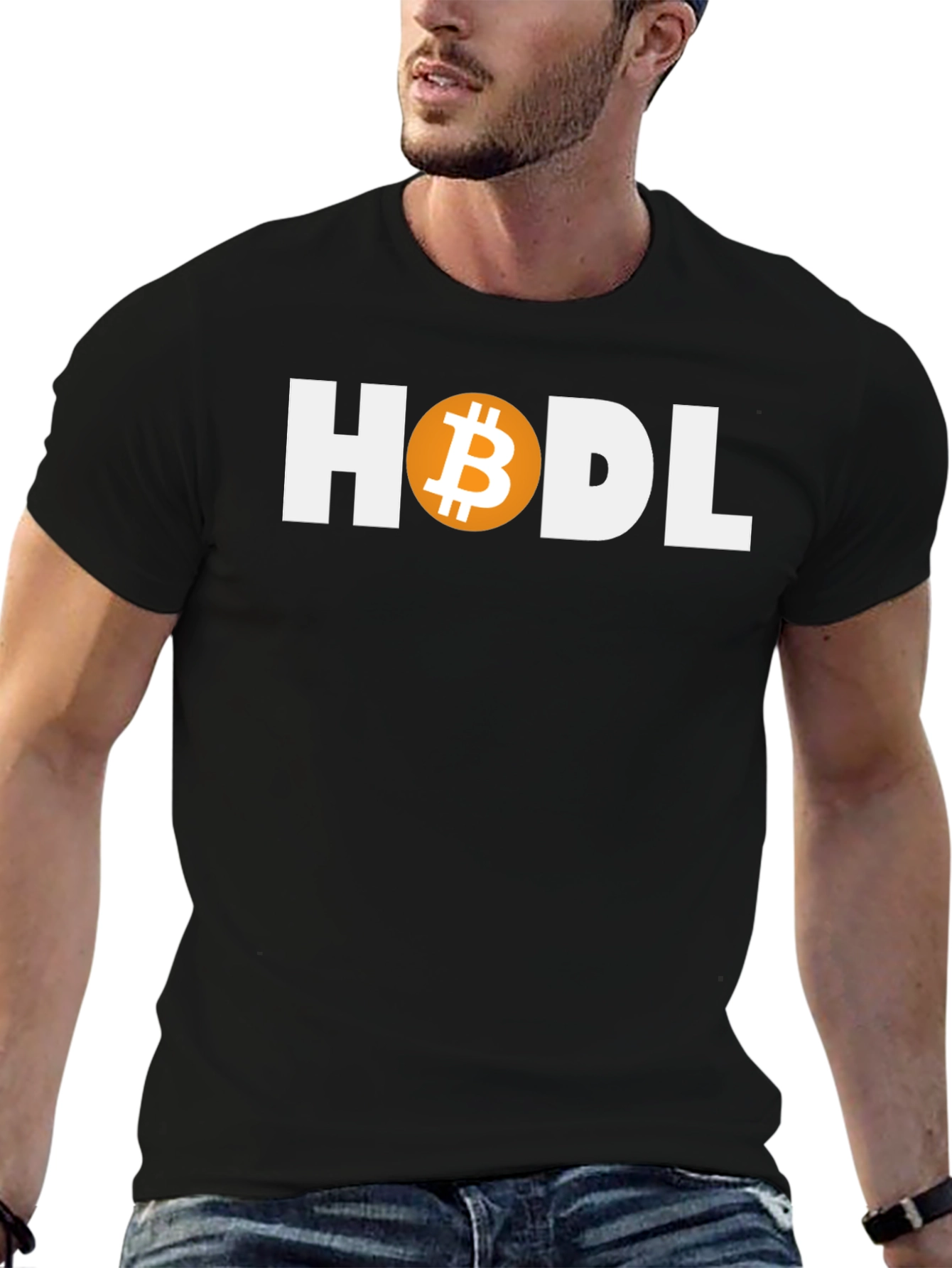 HODL Bitcoin T-Shirt - Crypto Investor Tee