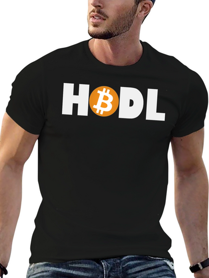 HODL Bitcoin T-Shirt - Crypto Investor Tee