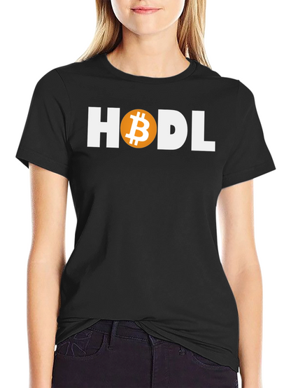 HODL Bitcoin T-Shirt - Crypto Investor Tee