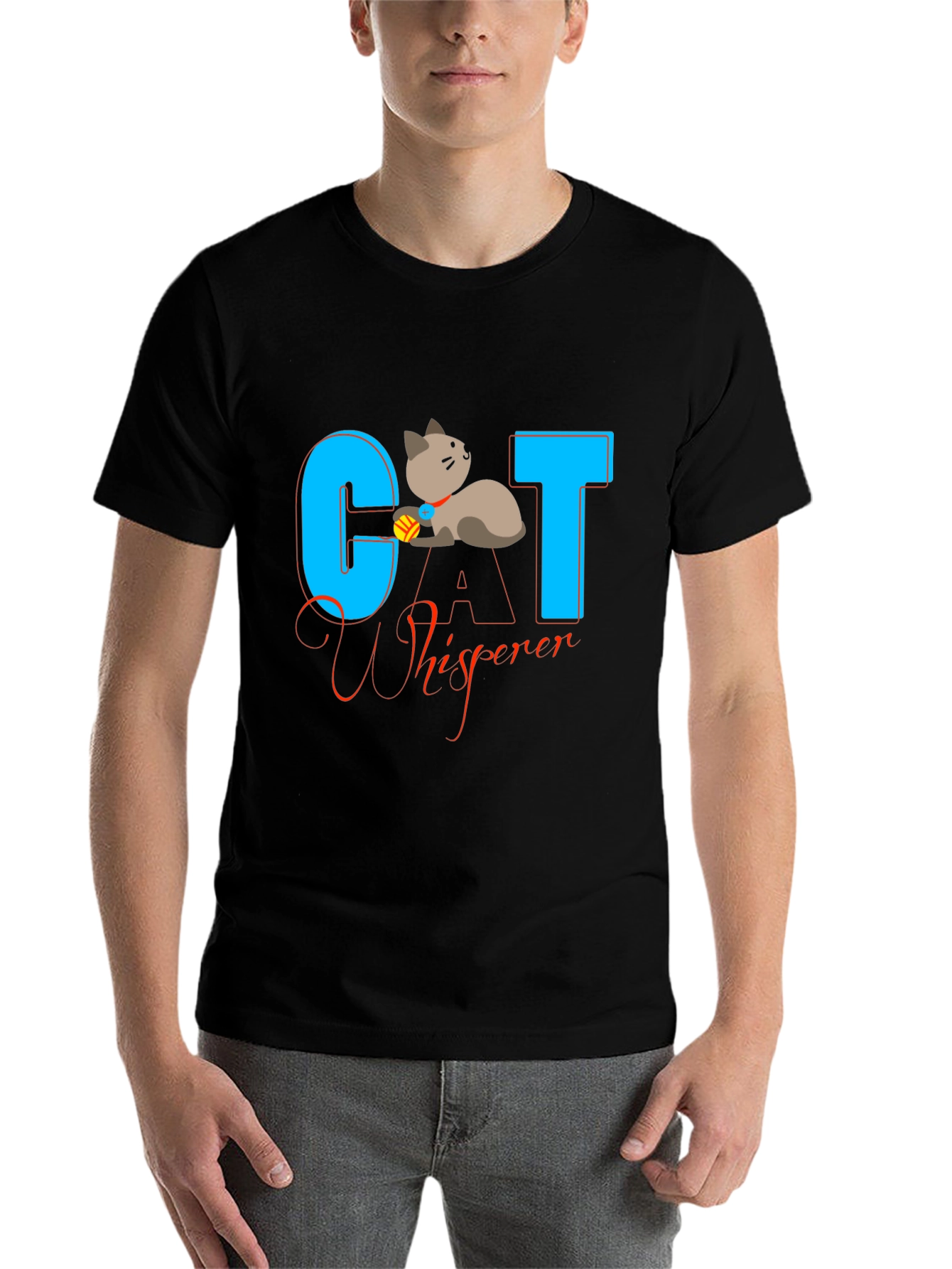 Cat Whisperer Graphic T-Shirt