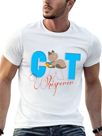 Cat Whisperer Graphic T-Shirt