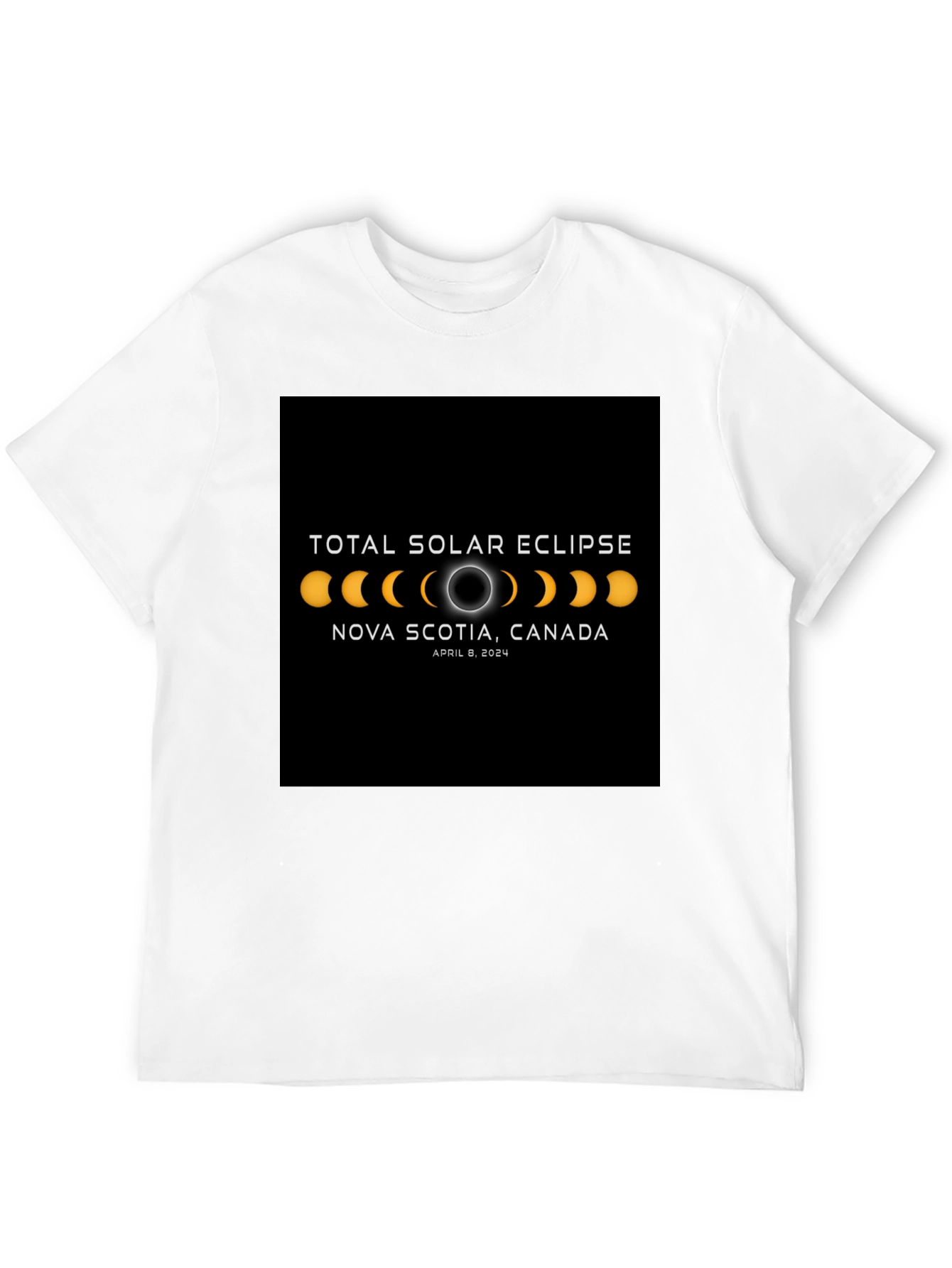 Total Solar Eclipse Nova Scotia 2024 T-Shirt