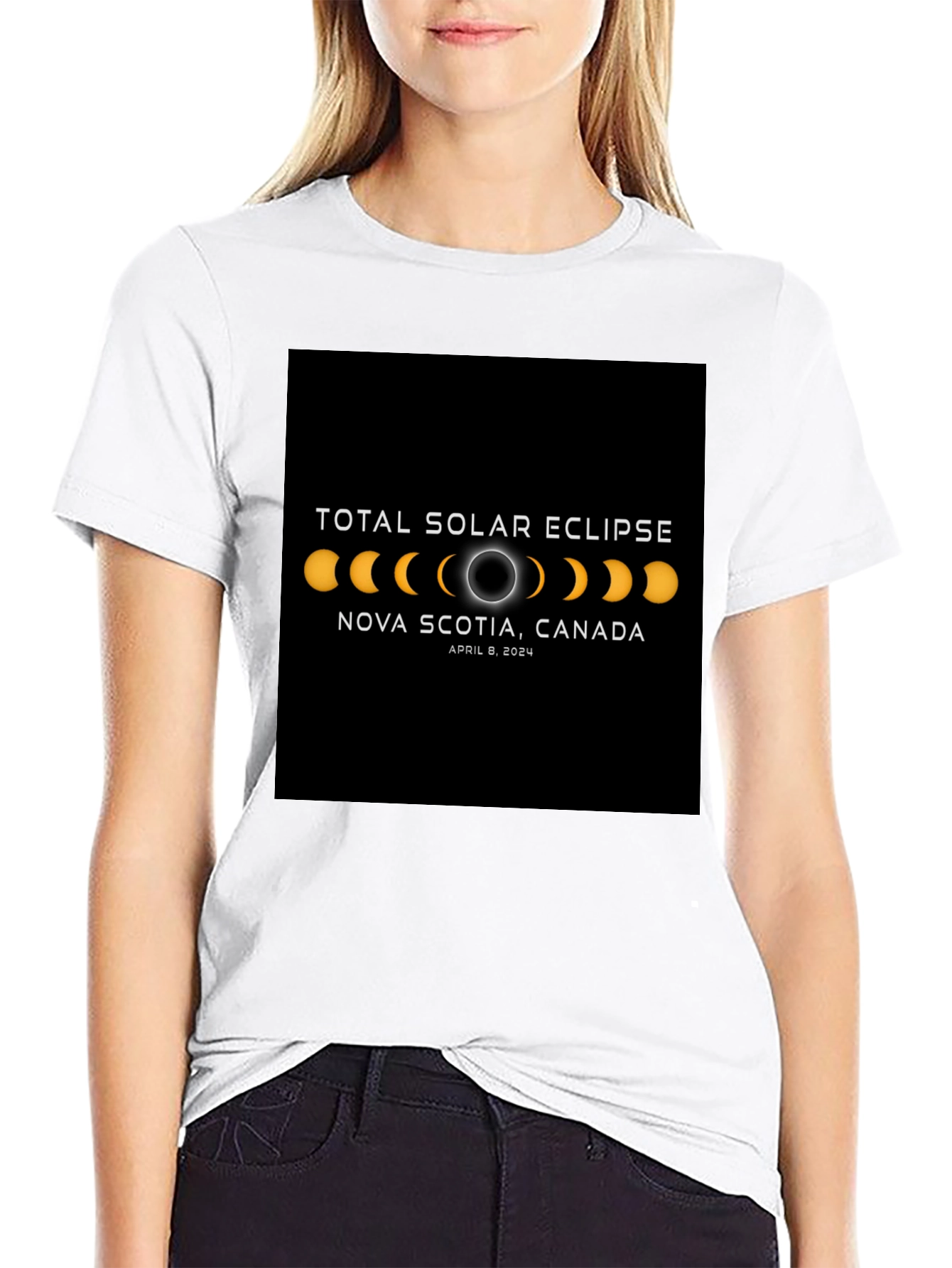 Total Solar Eclipse Nova Scotia 2024 T-Shirt