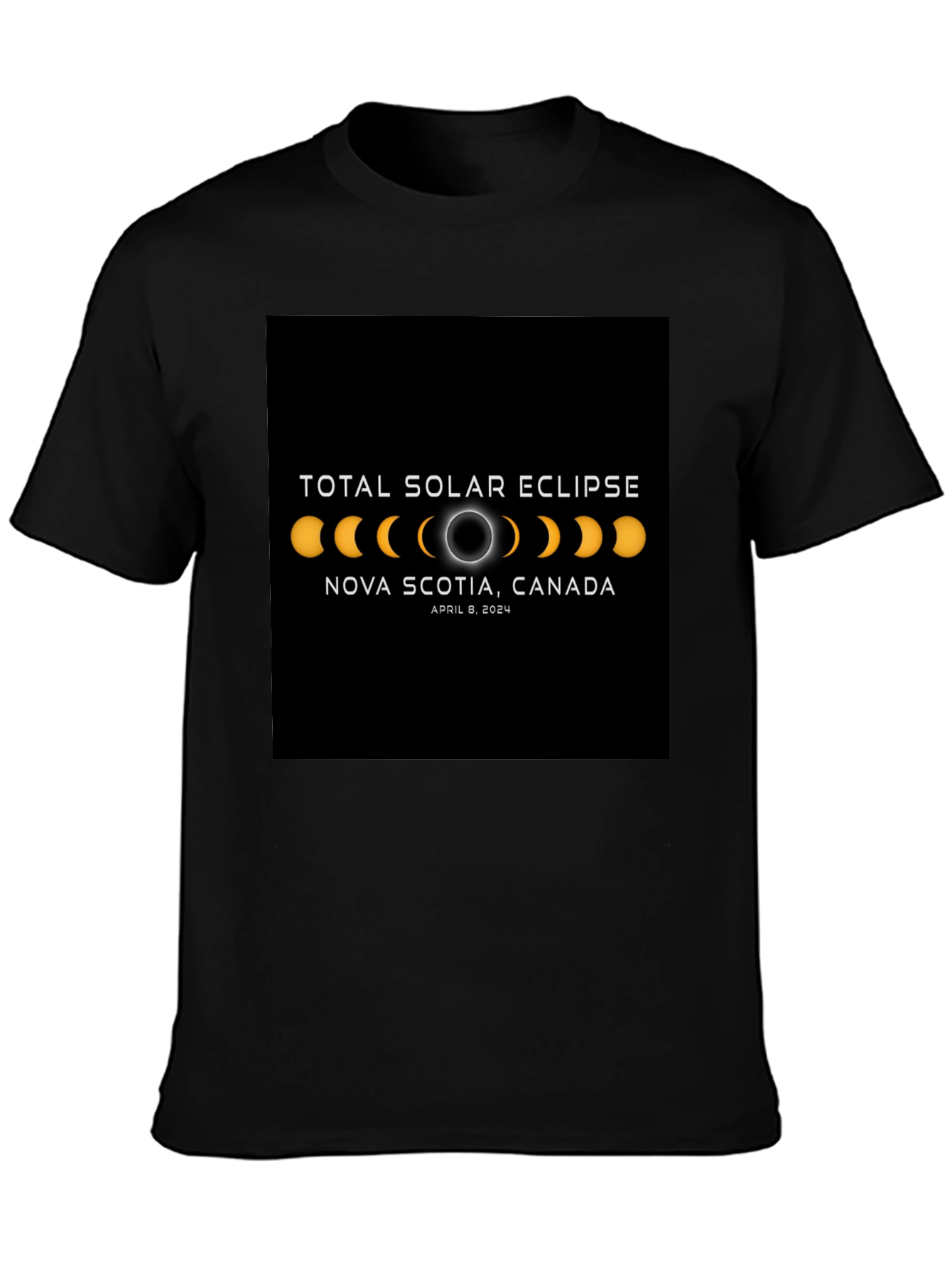 Total Solar Eclipse Nova Scotia 2024 T-Shirt