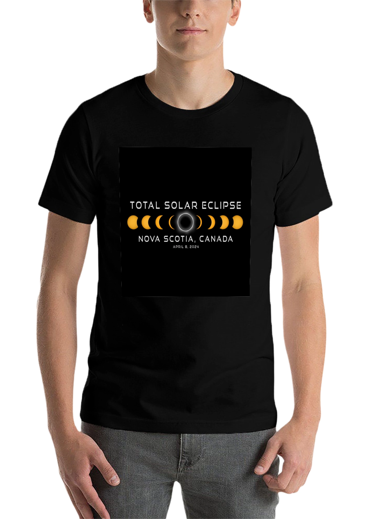Total Solar Eclipse Nova Scotia 2024 T-Shirt