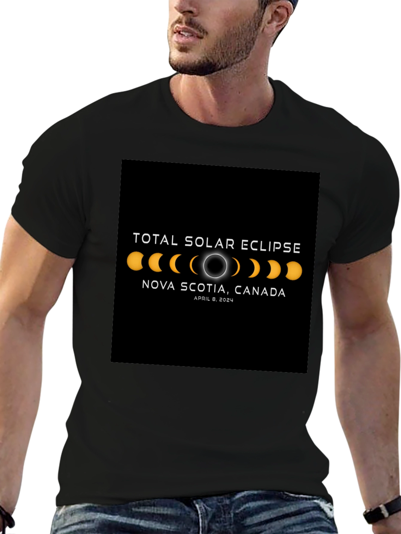 Total Solar Eclipse Nova Scotia 2024 T-Shirt