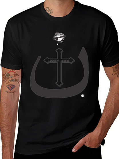 John 3:16 Graphic Tee - Christian Apparel