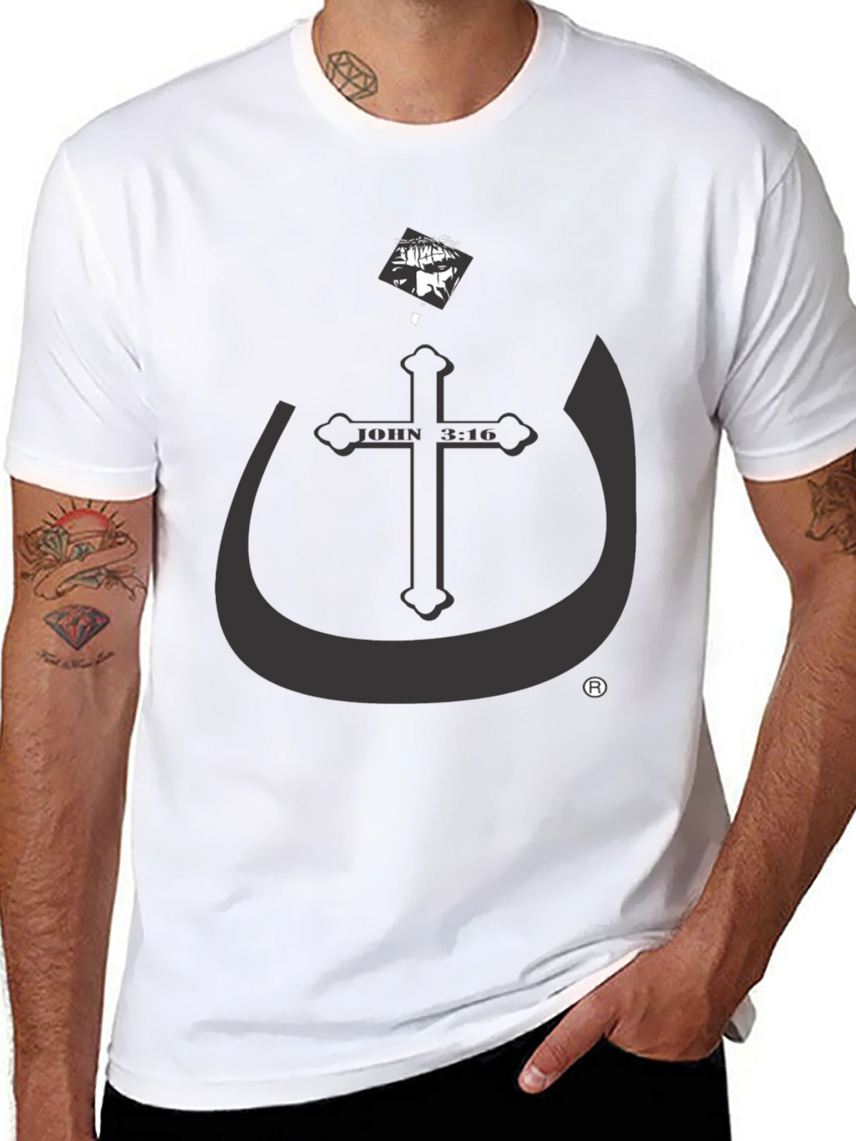 John 3:16 Graphic Tee - Christian Apparel