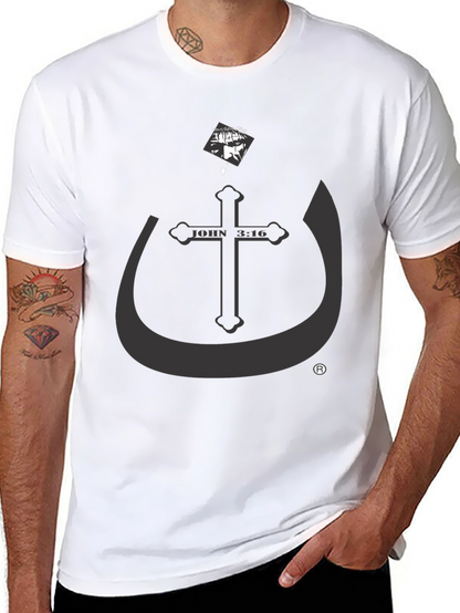 John 3:16 Graphic Tee - Christian Apparel