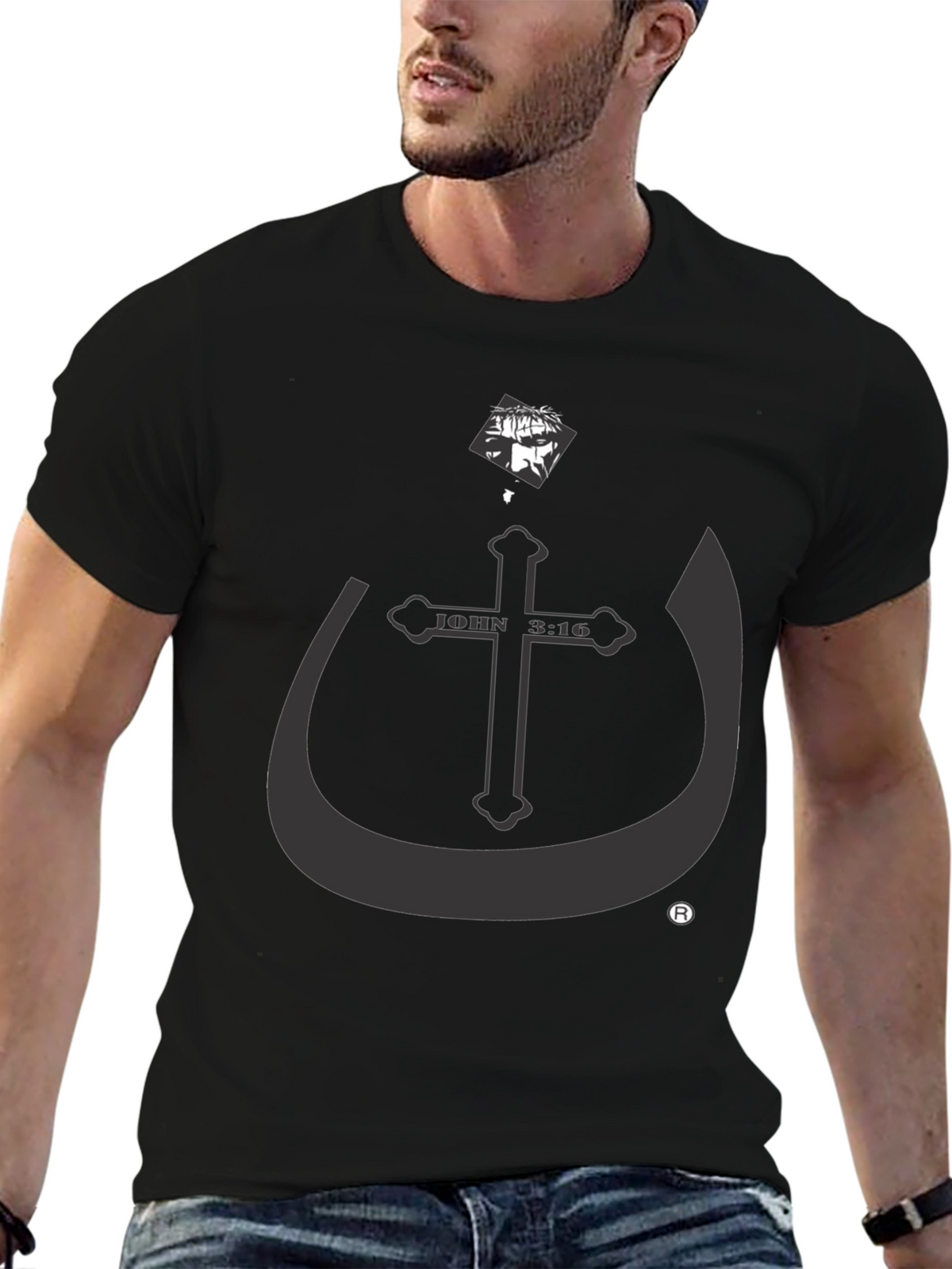 John 3:16 Graphic Tee - Christian Apparel