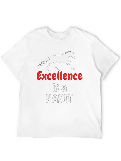Excellence is a Habit Horse T-Shirt