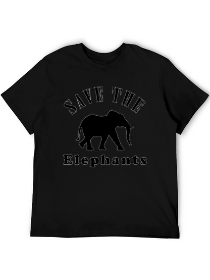 Save The Elephants Graphic Tee