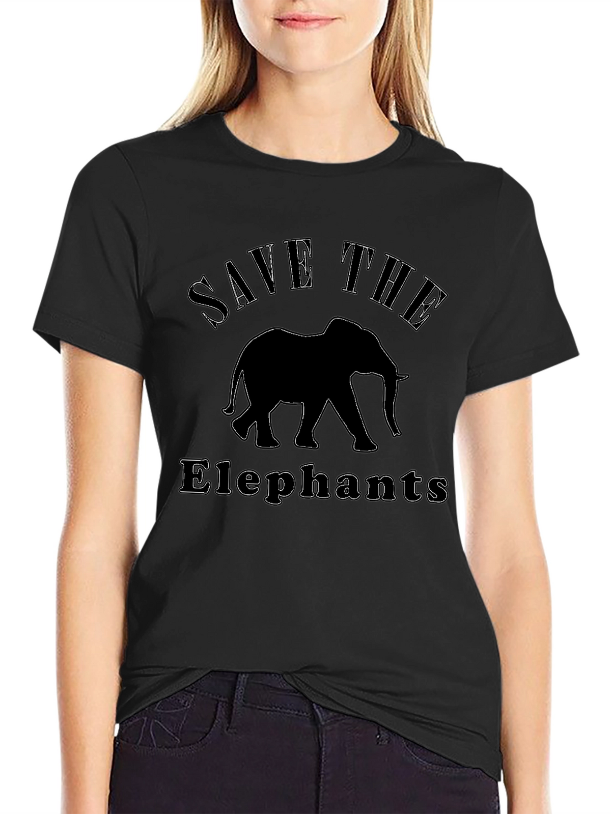 Save The Elephants Graphic Tee
