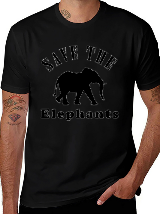 Save The Elephants Graphic Tee