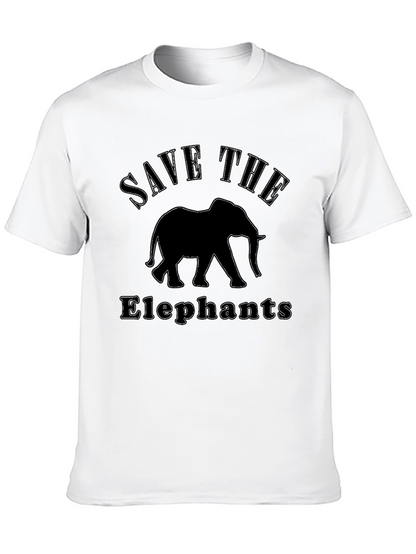 Save The Elephants Graphic Tee