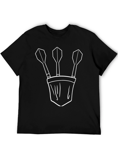 Darts T-Shirt - Dartboard Design Tee