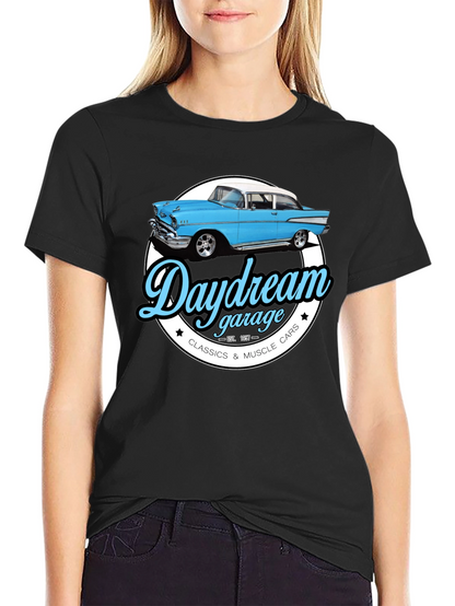 Daydream Garage Classic Car Graphic T-Shirt